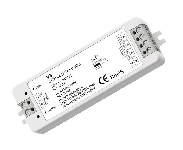 LED CONTROLLER 3CH RGB CENTRALINA